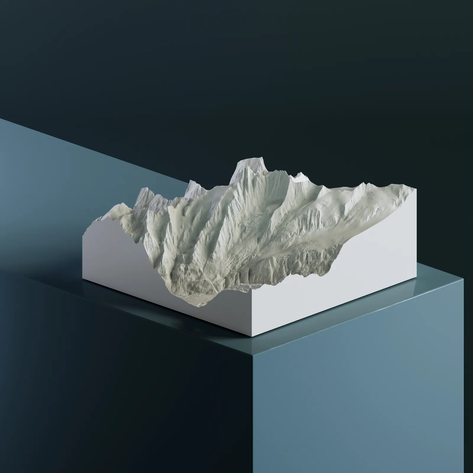 3D-модель Гросглоккнер — Австрия