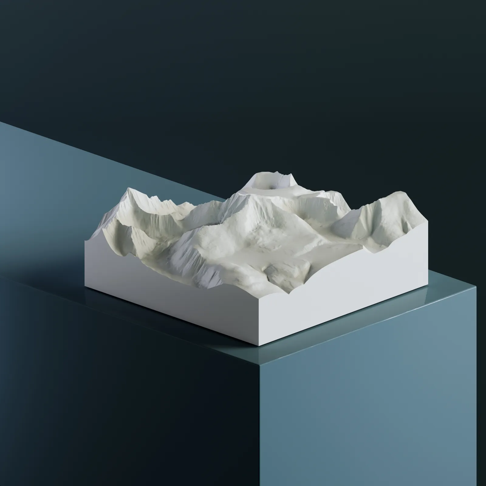 3D-модель Народная — Россия, Урал