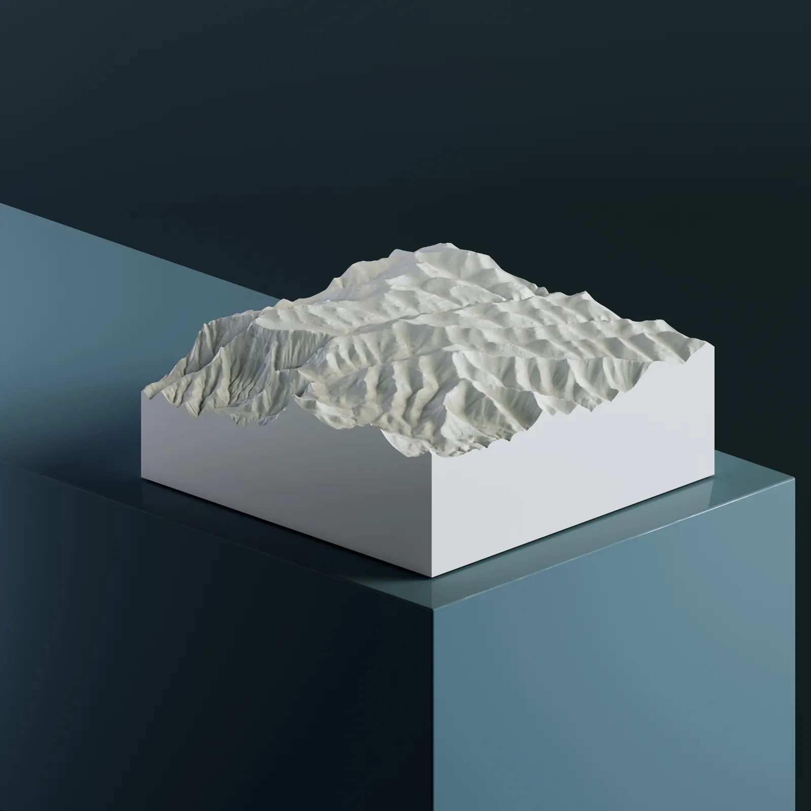 3D-модель Табана-Нтленьяна — Лесото