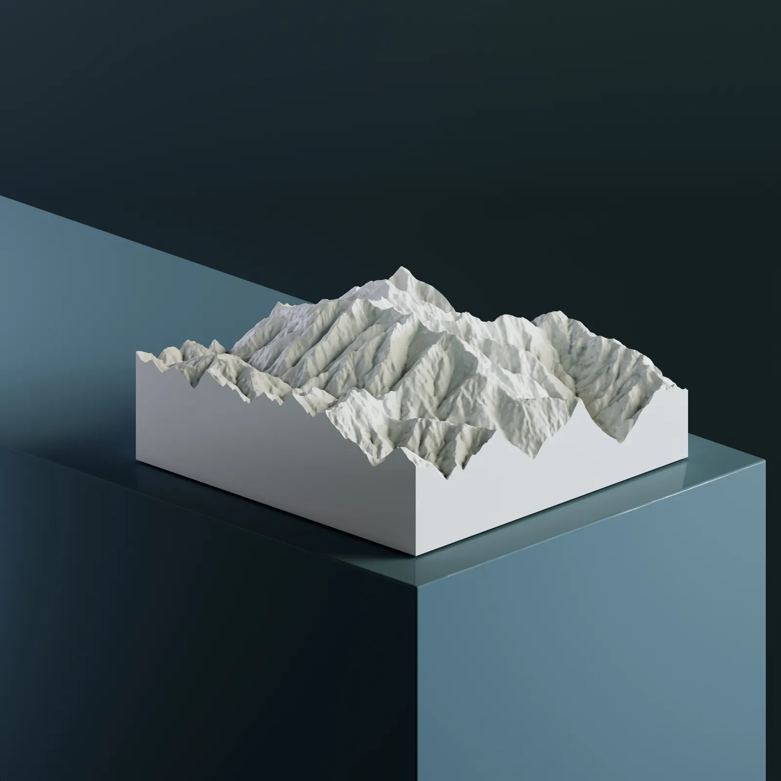 3D-модель Юйшань — Тайвань (Китай)