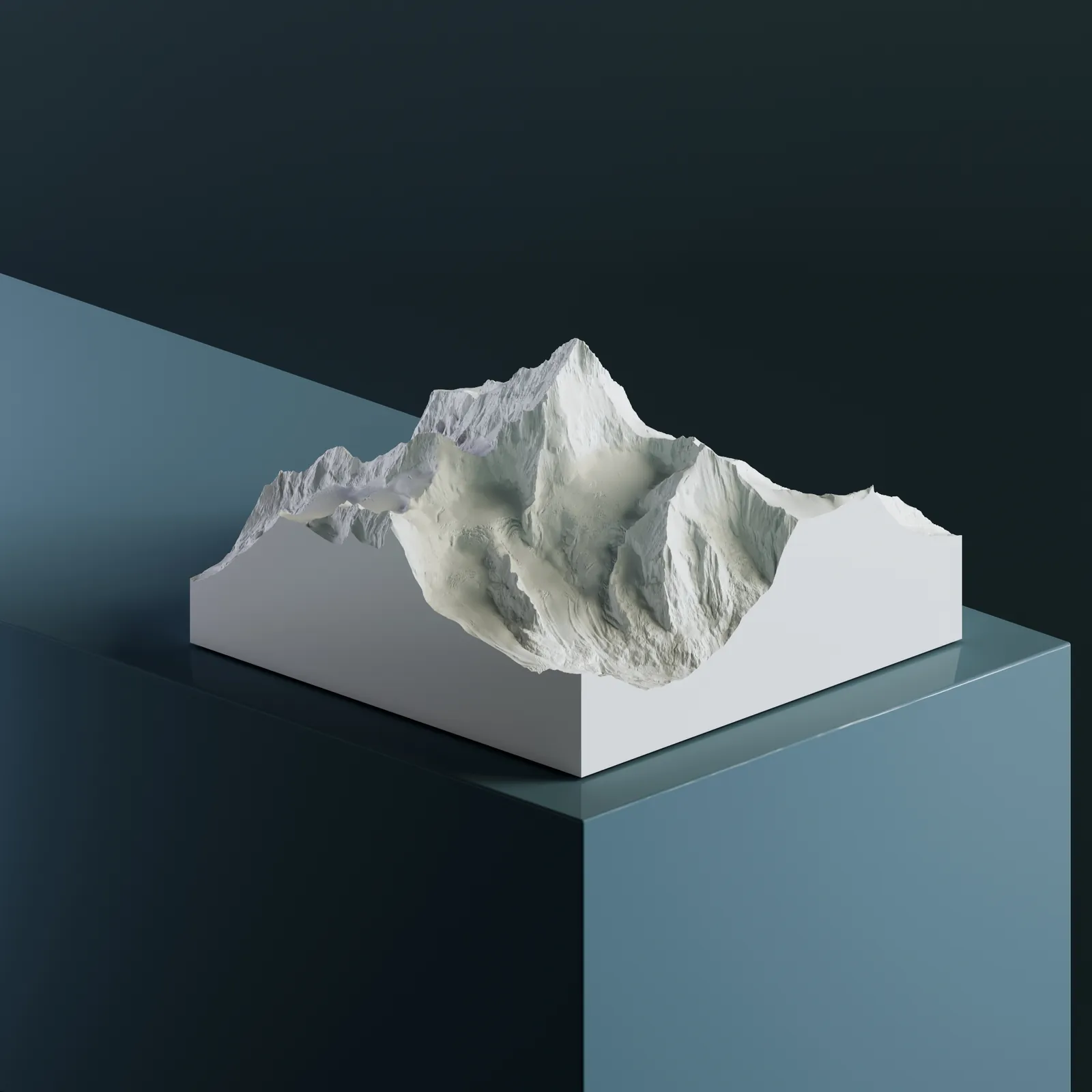 3D-модель Дан-Бланш — Швейцария